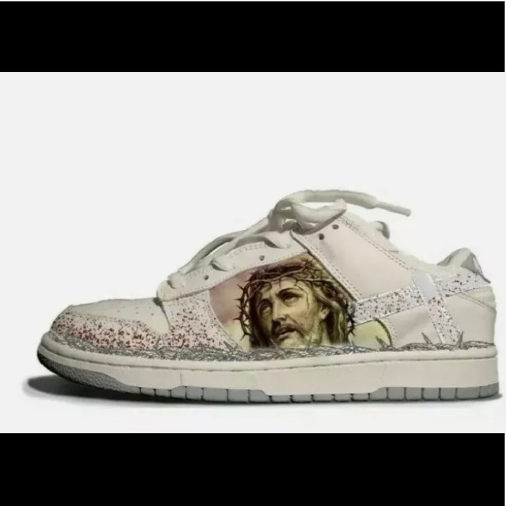 Kito Wares Passion of Christ Nike SB dunks